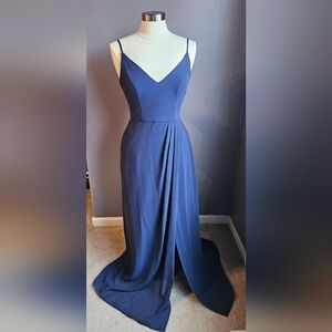 Chic Navy Maxi Dress